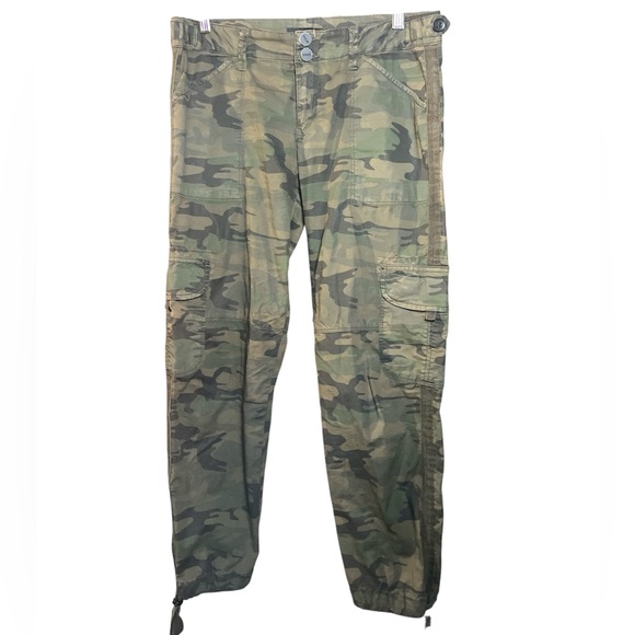 Sanctuary Green Camo cargo Pants women’s 26 - Picture 1 of 5
